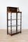 Antique Solid Walnut Shelving Unit with Columns 2