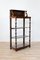 Antique Solid Walnut Shelving Unit with Columns, Image 2