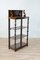 Antique Solid Walnut Shelving Unit with Columns 8