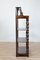 Antique Solid Walnut Shelving Unit with Columns, Image 12