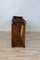 Antique Solid Walnut Shelving Unit with Columns, Image 16