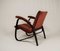 Fabric and Wood Lounge Chair by Jan Vanek, 1930s, Image 8
