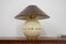 Lampada da tavolo in ottone e gesso di Napako, anni '60, Immagine 1