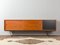 Modernes deutsches Sideboard mit Stahlfüßen & Resopalbeschichtung im skandinavischen Design, 1960er 1