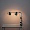 Lámpara de mesa vintage de acero, años 70, Imagen 3
