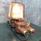 Industrial German Brass and Copper Table Lamp from EOW, 1970s 10