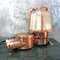 Industrial German Brass and Copper Table Lamp from EOW, 1970s 2