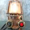 Industrial German Brass and Copper Table Lamp from EOW, 1970s 9