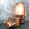 Industrial German Brass and Copper Table Lamp from EOW, 1970s 21