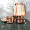Industrial German Brass and Copper Table Lamp from EOW, 1970s 19