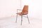 Italian Modern Rattan and Steel Armchair by Gian Franco Legler, 1960s 5