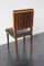 Art Deco Style Italian Maple & Zebrawood Dining Chair, 1940s 2