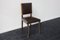 Art Deco Style Italian Maple & Zebrawood Dining Chair, 1940s, Image 7