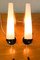 German Aluminum and Glass Sconces, 1960s, Set of 2 3