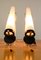 German Aluminum and Glass Sconces, 1960s, Set of 2 4