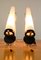 German Aluminum and Glass Sconces, 1960s, Set of 2, Image 4