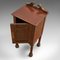 Antique Mahogany Nightstand 10