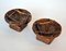 Bronze Brutalist Candleholders, 1970s, Set of 2, Image 1