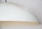 Mid-Century Italian White Aluminum Minimalist Pendant Lamp, 1960s, Image 4