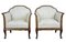 Fauteuils Antiques en Bouleau, Set de 2 7