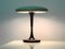 Minimalistische deutsche Mushroom Tischlampe aus Messing von Hillebrand, 1960er 2