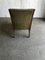 Antique Green Fabric Upholstered Armchair, Image 4