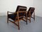 Model 117 Teak & Oak Chairs by Tove & Edvard Kindt-Larsen for France & Daverkosen, 1960s, Set of 2 20