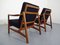Model 117 Teak & Oak Chairs by Tove & Edvard Kindt-Larsen for France & Daverkosen, 1960s, Set of 2 15