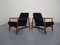 Model 117 Teak & Oak Chairs by Tove & Edvard Kindt-Larsen for France & Daverkosen, 1960s, Set of 2 18