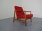 Model 117 Teak & Oak Chair by Tove & Edvard Kindt-Larsen for France & Daverkosen, 1960s, Image 3