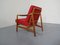 Model 117 Teak & Oak Chair by Tove & Edvard Kindt-Larsen for France & Daverkosen, 1960s 4