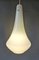 White Opaline Hanging Lights, 1950s, Set of 2, Image 10