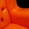 Butaca Schinke de cuero ecológico en naranja brillante de Giorgio Tesi para VGnewtrend, Imagen 2