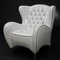 Fauteuil Schinke Blanc Brillant par Giorgio Tesi pour VGnewtrend 2