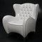 Glossy White Schinke Armchair by Giorgio Tesi for VGnewtrend, Image 2