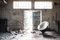 Schwarz-weißer Calla Sessel aus Öko-Leder von VGnewtrend 3