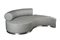 Grey Leather Marilen Capitonné Lounge Sofa from VGnewtrend, Image 1