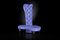 Glossy Purple Eco-Leather Carlos Armchair from VGnewtrend, Image 1