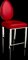 Red Leather New Vovo Stool from VGnewtrend 2