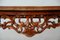 Vintage Carved Cherry Console Table, 1930s 3