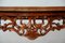 Vintage Carved Cherry Console Table, 1930s, Image 3