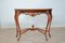 Vintage Carved Cherry Console Table, 1930s 1