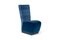 Blauer Genova Eticaliving Stuhl aus Samt von Slow + Fashion + Design für VGnewtrend 1