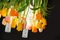 Flower Power Deckenlampe aus Muranoglas & künstlichen Tulpen von Vgnewtrend 6