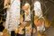Große Flower Power Deckenlampe mit Muranoglas und künstlichem Anthurien von VGnewtrend 2