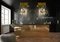 Große Flower Power Deckenlampe mit Muranoglas und künstlichem Anthurien von VGnewtrend 5