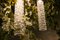 Flower Power Kronleuchter aus Muranoglas und künstlichem Efeu von VGnewtrend 3