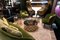Tavolino da caffè Cabaret in marmo nero Marquina e oro a 24K di VGnewtrend, Immagine 6