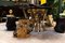 Gatsby Tisch mit schwarzer Tischplatte aus Marquinia Marmor und arabesker Struktur von VGnewtrend 5