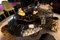 Gatsby Tisch mit schwarzer Tischplatte aus Marquinia Marmor und arabesker Struktur von VGnewtrend 3